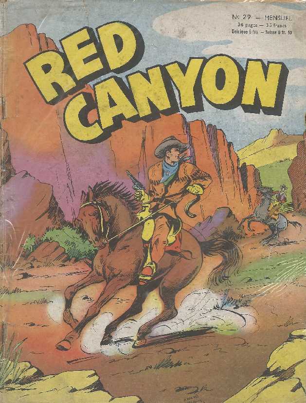 Scan de la Couverture Red Canyon n 29